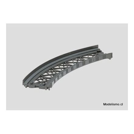 Märklin 8977 Tramo de rampa en curva - usado