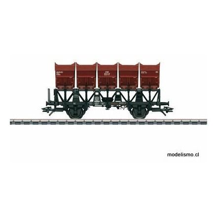 Märklin 46355 Vagón volquete de cuba Ommi 51 - usado