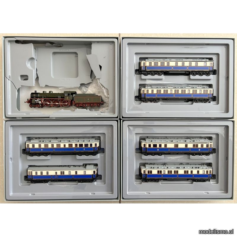 KL Märklin H0 2681 Tren de la corte "Kaiser Wilhelm II" - usado