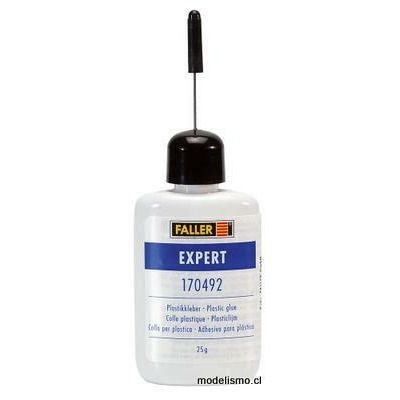 Faller 170492 SUPER-EXPERT, Pegamento plástico, 25 g