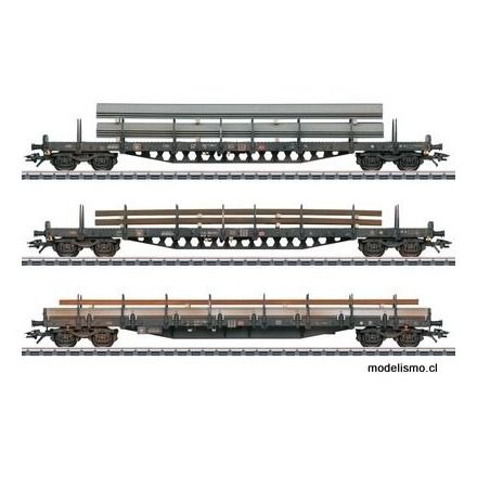 Märklin 47145 Set de vagones de teleros - usado