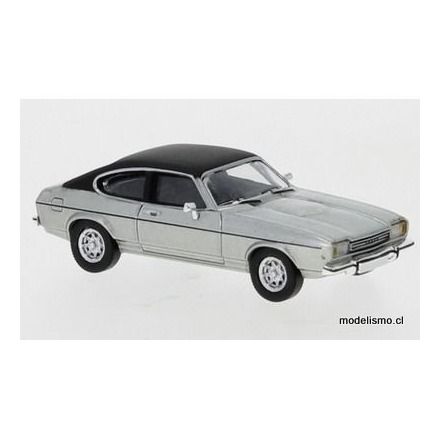 PCX 870068 1:87 Ford Capri MK II plateado, negro mate, 1974 PCX 870068 1:87 Ford Capri MK II plateado, negro mate, 1974