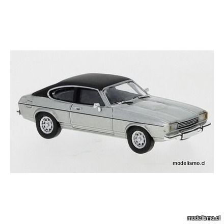 PCX 870068 1:87 Ford Capri MK II plateado, negro mate, 1974 PCX 870068 1:87 Ford Capri MK II plateado, negro mate, 1974