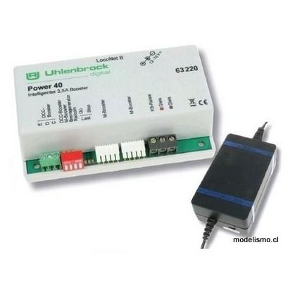 Uhlenbrock 63220 Power 40, 3.5A Booster
