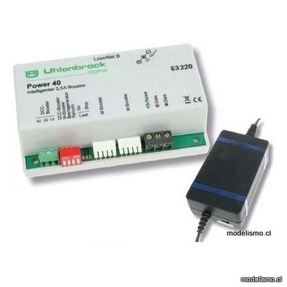 Uhlenbrock 63220 Power 40, 3.5A Booster
