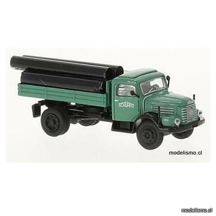 Brekina 58045 Steyr 480 con vigas / tubos Schwarzbau 1:87 Brekina 58045 Steyr 480 con vigas / tubos Schwarzbau 1:87