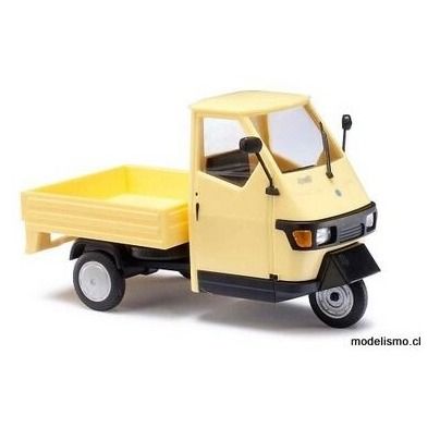 Busch 1:43 60003 Piaggio Ape 50, amarillo Busch 1:43 60003 Piaggio Ape 50, amarillo