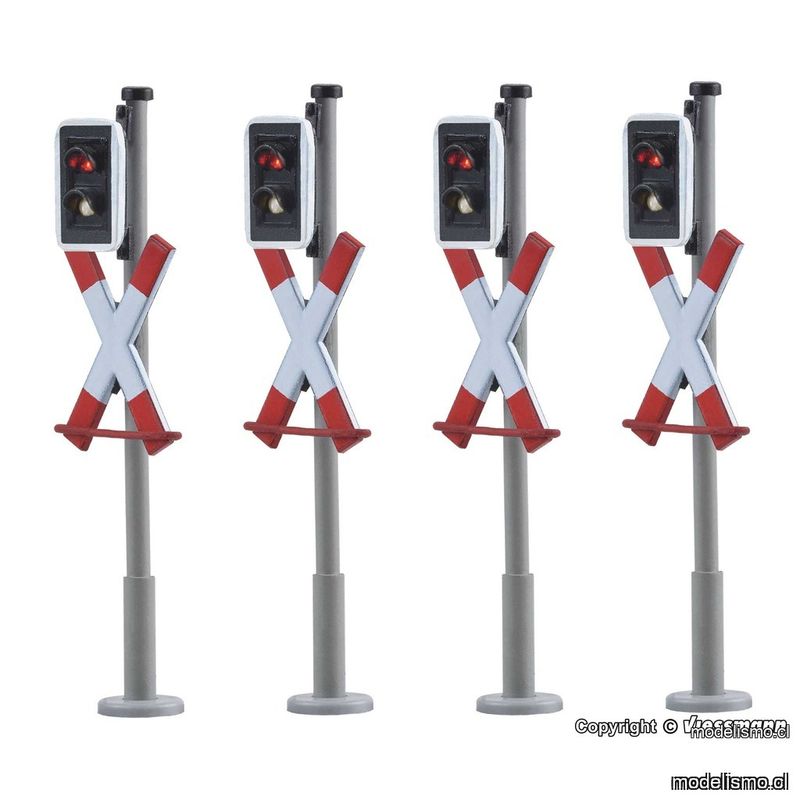 Viessmann 5057 Dispositivo de seguridad para pasos a nivel H0 EBÜT 80 Viessmann 5057 Dispositivo de seguridad para pasos a nivel H0 EBÜT 80