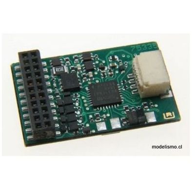 Uhlenbrock 75335 IntelliDrive 2 - Decodificador digital para locomotoras H0, 21MTC Uhlenbrock 75335 IntelliDrive 2 - Decodificador digital para locomotoras H0, 21MTC