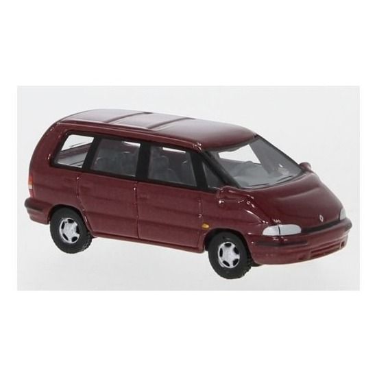 BoS 87705 Renault Espace II, rojo oscuro metalizado, 1991, Resina, 1:87 BoS 87705 Renault Espace II, rojo oscuro metalizado, 1991, Resina, 1:87