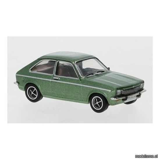 PCX870243 Opel Kadett C City, verde metalizado, 1975 1:87 PCX870243 Opel Kadett C City, verde metalizado, 1975 1:87