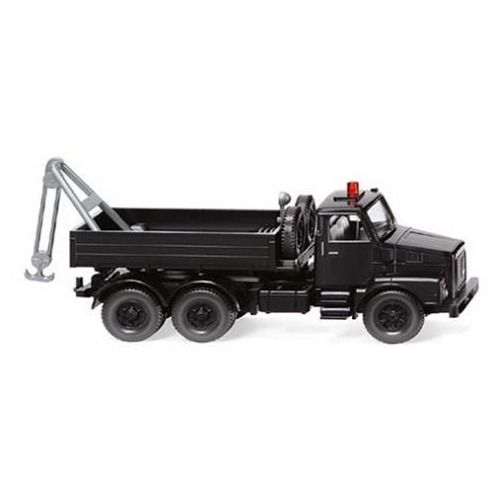 Wiking 63409 Volvo N10, negro, grúa, 1973 1:87