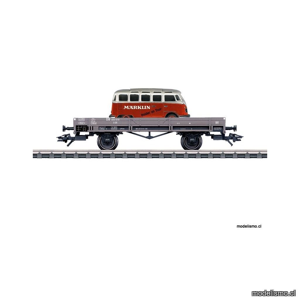 Märklin 46005 Vagón de bordes bajos tipo constructivo X-05