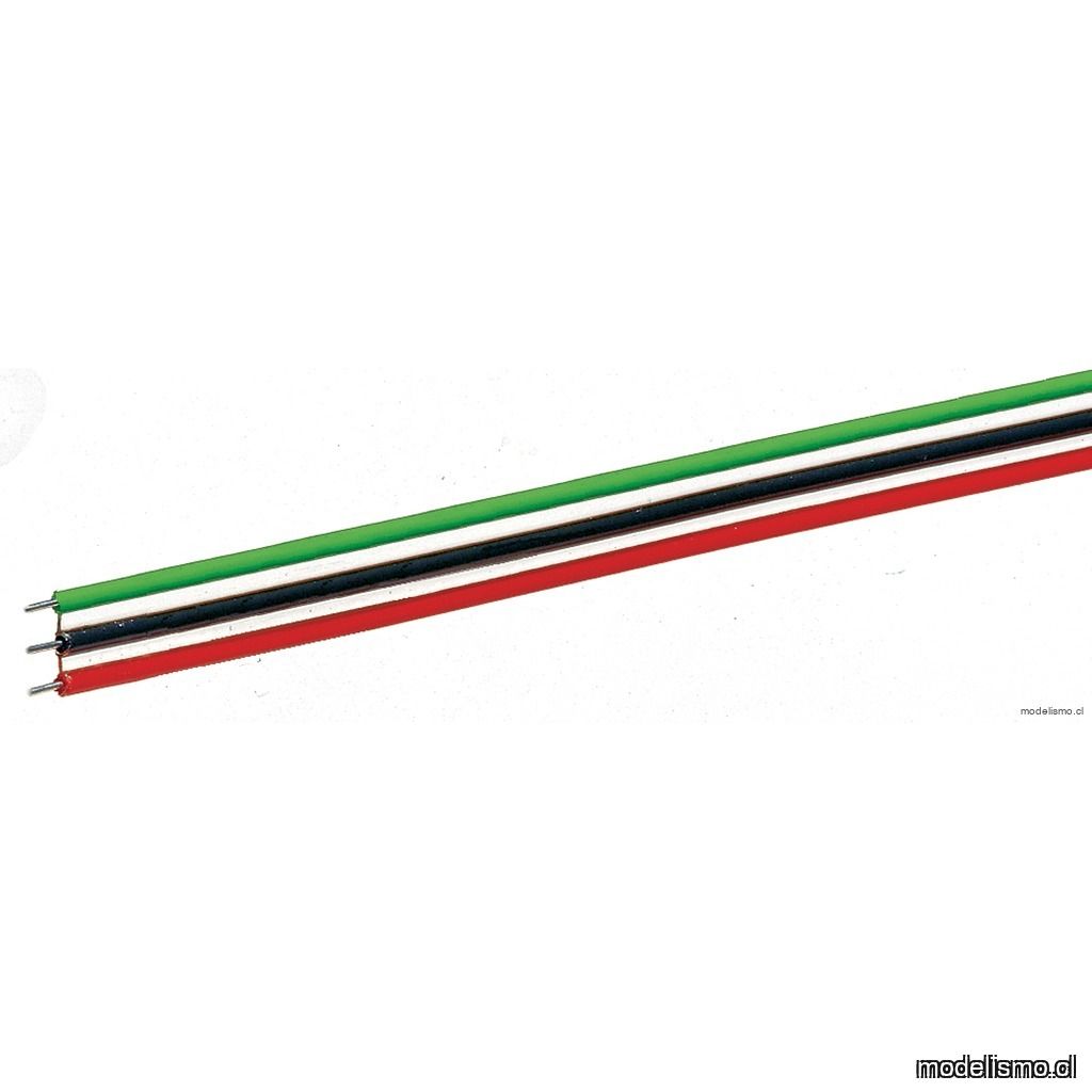 Roco 10623 - Cable plano de 3 patillas Roco 10623 - Cable plano de 3 patillas