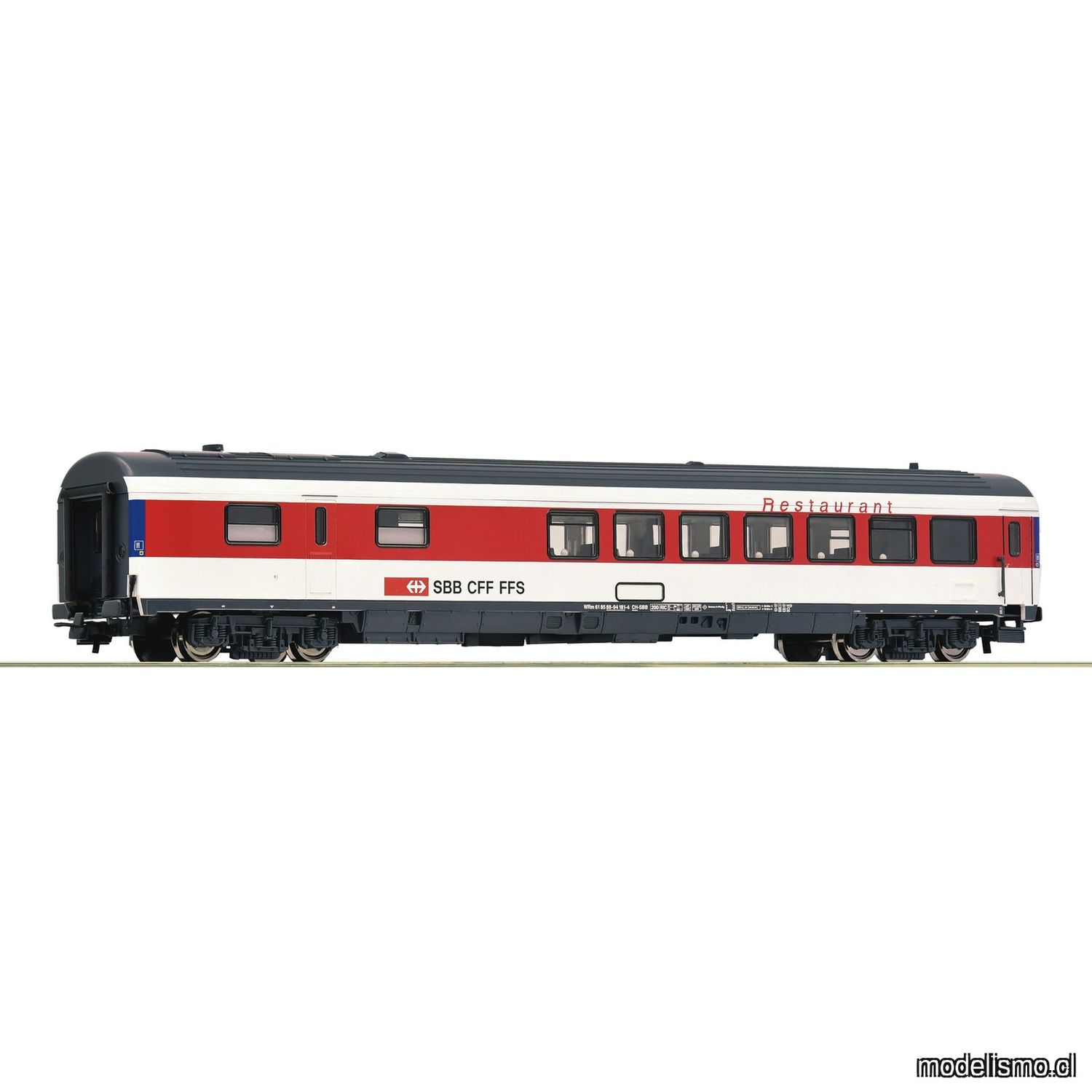 Roco 54168 - Coche restaurante Eurocity, SBB Roco 54168 - Coche restaurante Eurocity, SBB