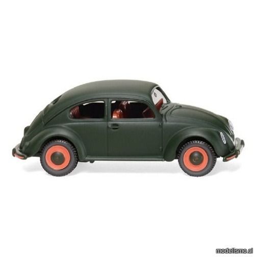 Wiking H0 83018 VW pretzel escarabajo, verde oscuro mate, 1946 Wiking H0 83018 VW pretzel escarabajo, verde oscuro mate, 1946