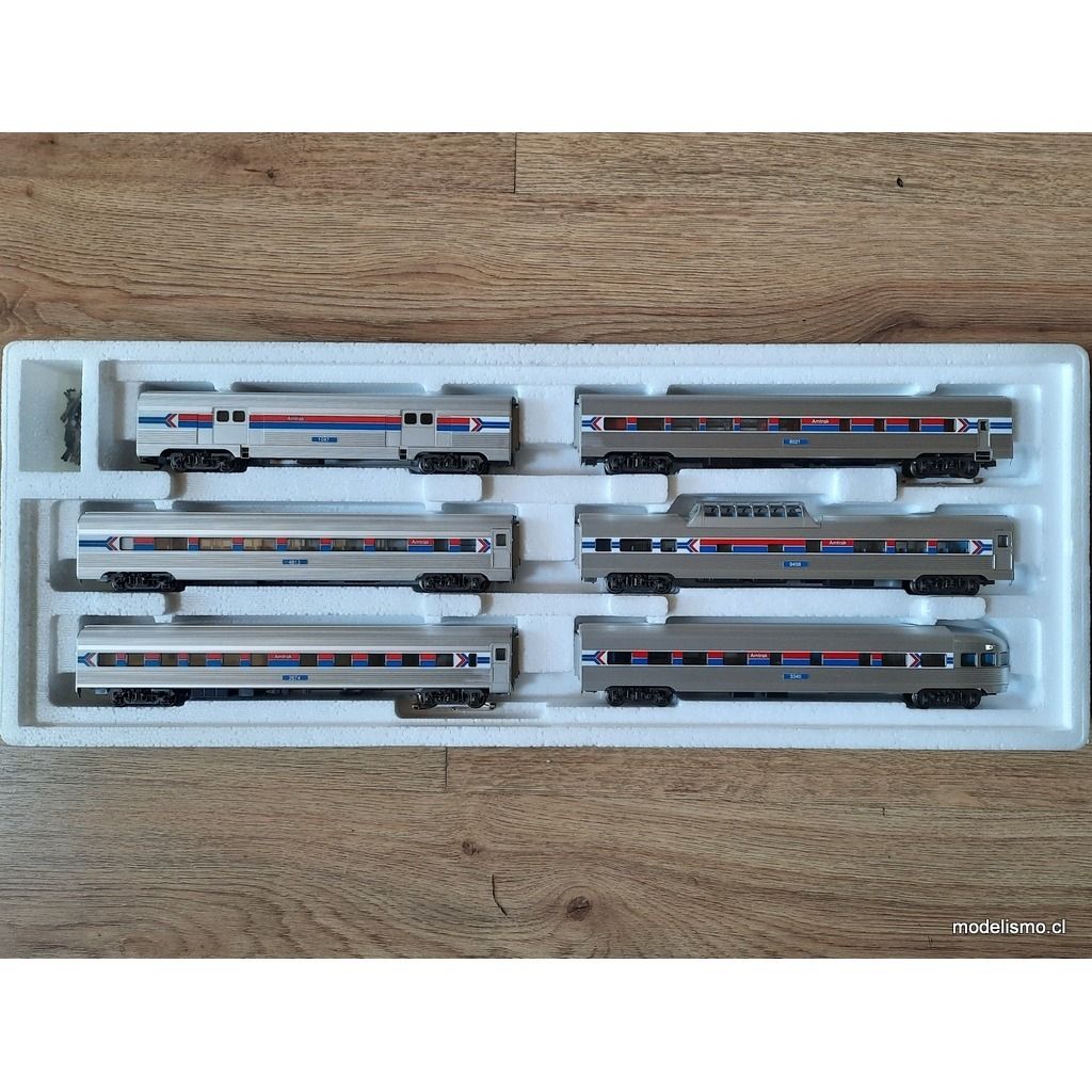 Märklin 43600 Streamliner-Set Amtrak - usado Märklin 43600 Streamliner-Set Amtrak - usado