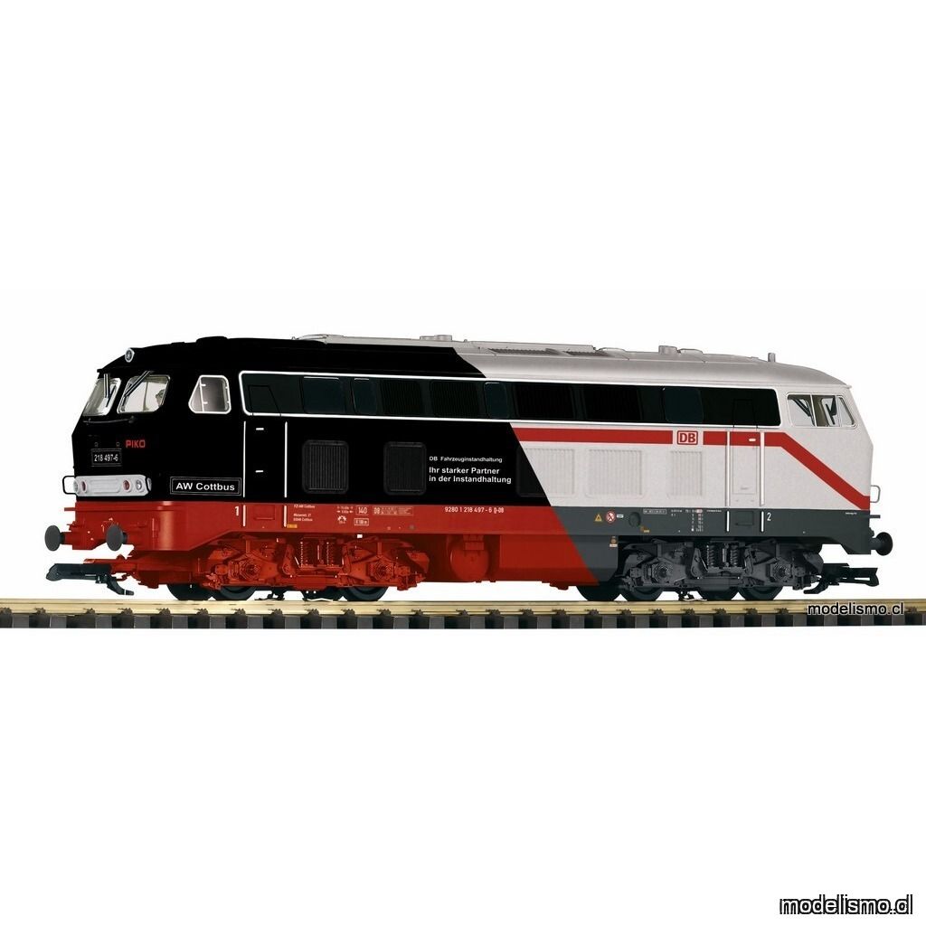 KL Piko 37511 G ​Locomotora diésel 218 497-6 PIKO/Märklin - Usado