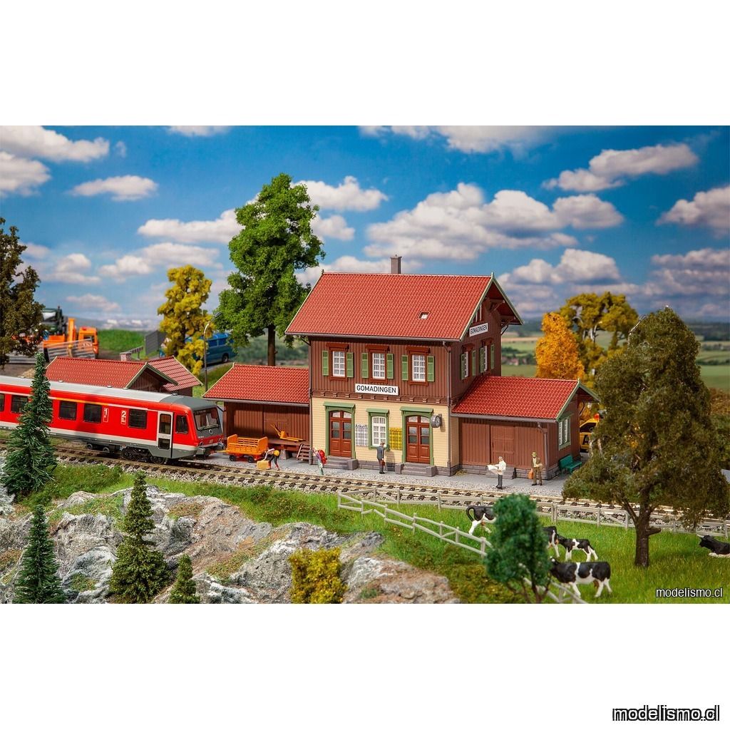 Faller 110146 estación de tren de Gomadingen Faller 110146 estación de tren de Gomadingen