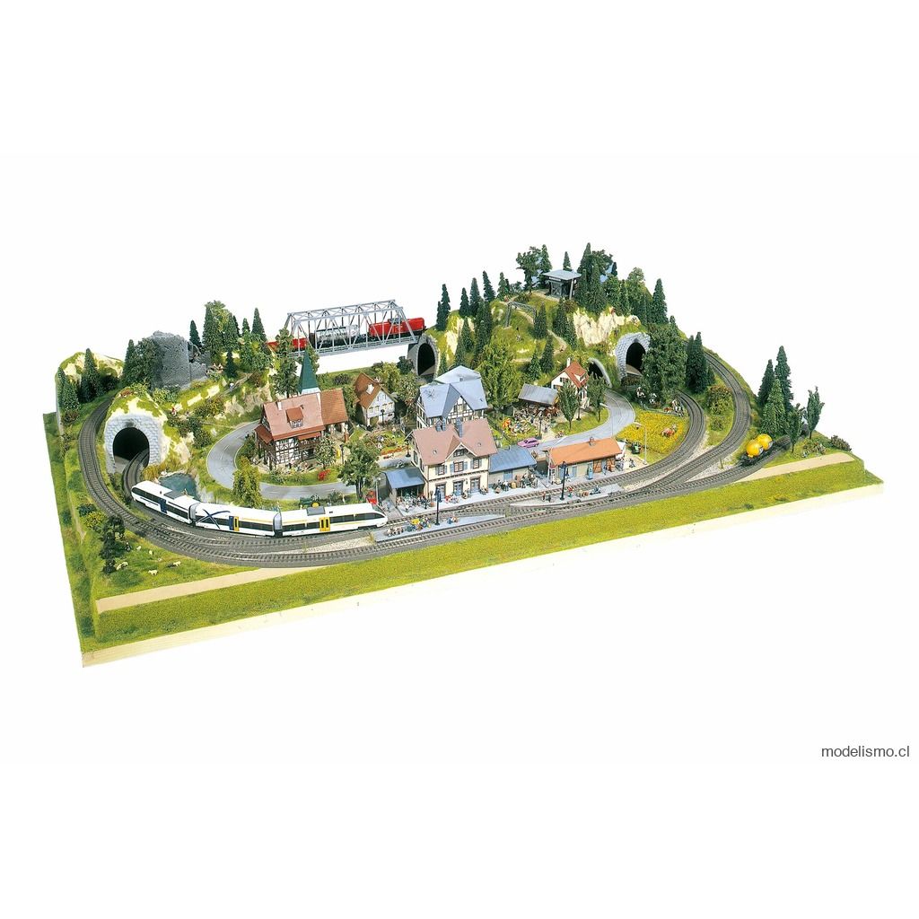 NOCH 81600 Rosenheim con Märklin vía C y casas - usado