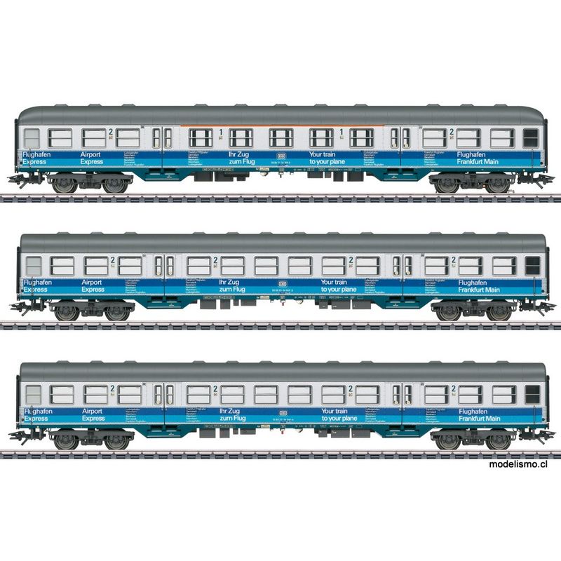 Märklin 43815 Set de coches de viajeros "Airport Express" - usado