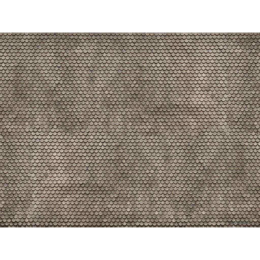 NOCH 56691 Lámina de cartón 3D “techo de cola de castor” gris 25 x 12,5 cm NOCH 56691 Lámina de cartón 3D “techo de cola de castor” gris 25 x 12,5 cm