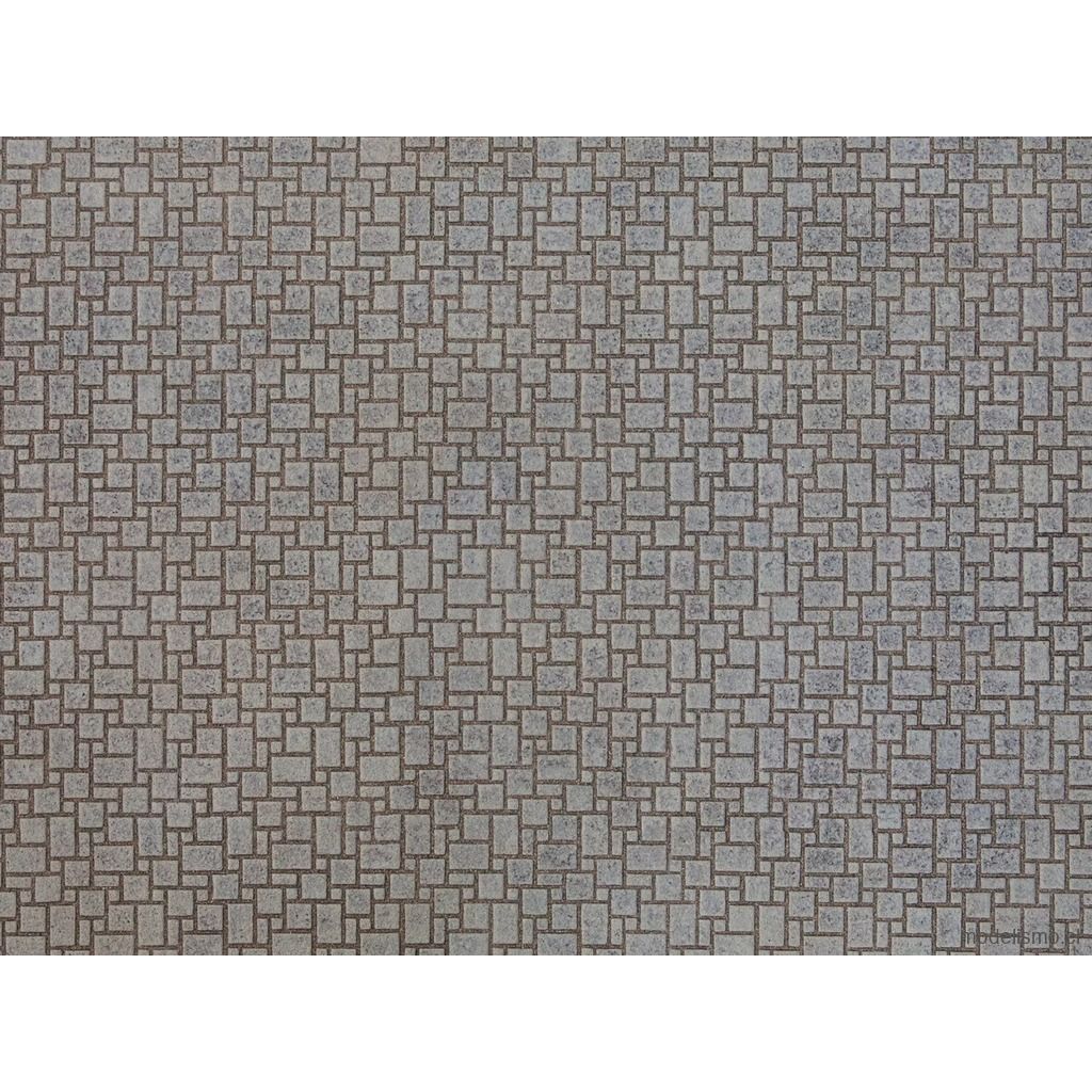 NOCH 56722 Lámina de cartón 3D “pavimento moderno” 25 x 12,5 cm NOCH 56722 Lámina de cartón 3D “pavimento moderno” 25 x 12,5 cm