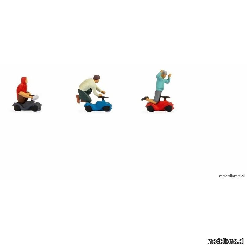 Noch 15808 ​Bobby car race, 3 figuras en bobby car