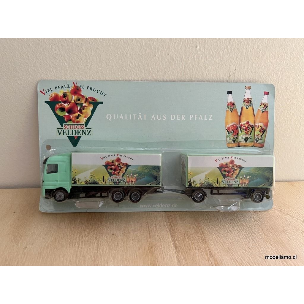 H0 1:87 Camión con remolque Mercedes Benz - Schloss Veldenz H0 1:87 Camión con remolque Mercedes Benz - Schloss Veldenz