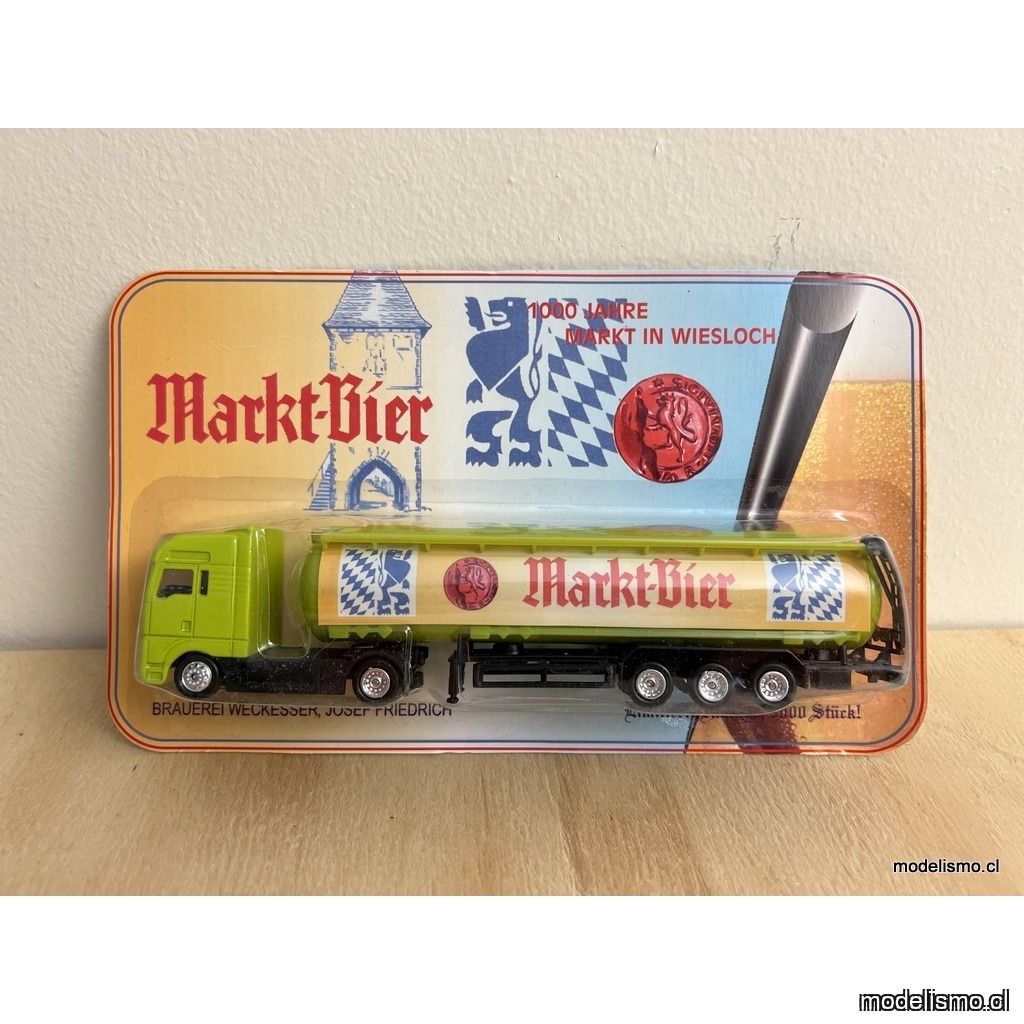 H0 1:87 Camión con remolque cisterna MAN - Markt-Bier
