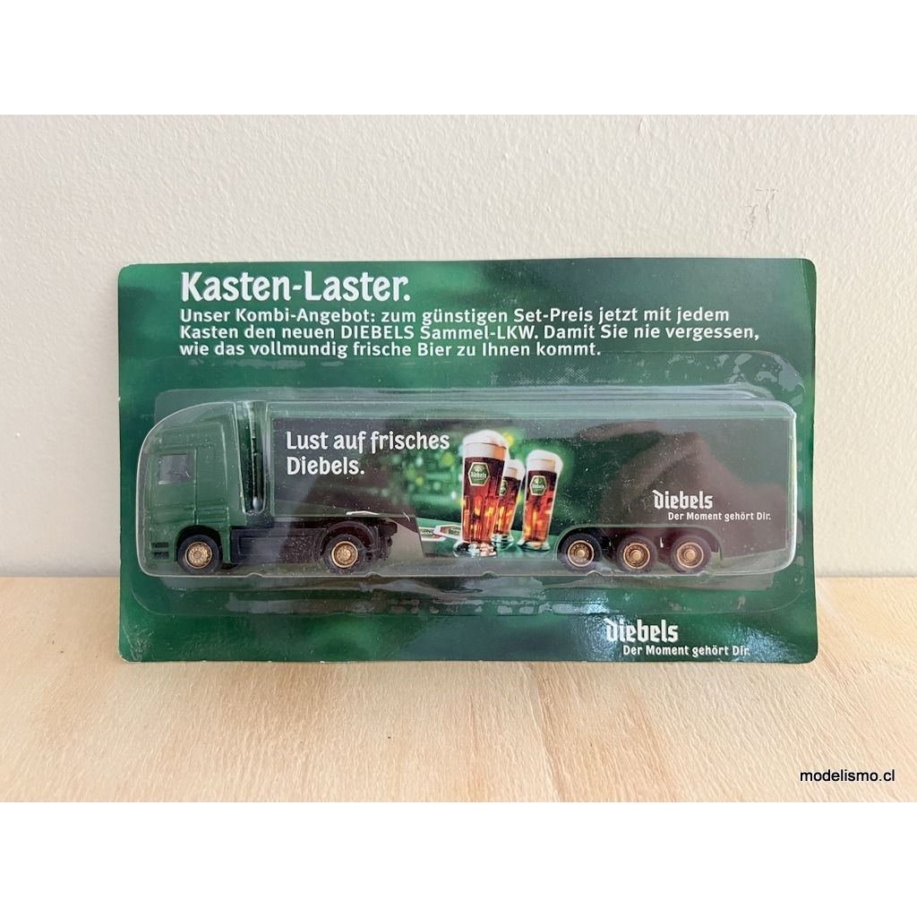 H0 1:87 Camión con remolque Mercedes Benz - Lust auf frisches Diebels H0 1:87 Camión con remolque Mercedes Benz - Lust auf frisches Diebels