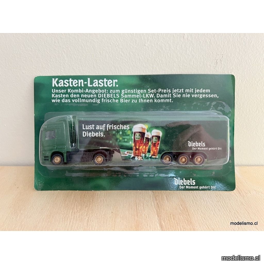 H0 1:87 Camión con remolque Mercedes Benz - Lust auf frisches Diebels H0 1:87 Camión con remolque Mercedes Benz - Lust auf frisches Diebels