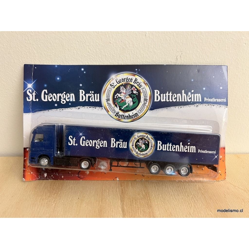 H0 1:87 Camión con remolque Mercedes Benz - St. Georgen Bräu Buttenheim H0 1:87 Camión con remolque Mercedes Benz - St. Georgen Bräu Buttenheim