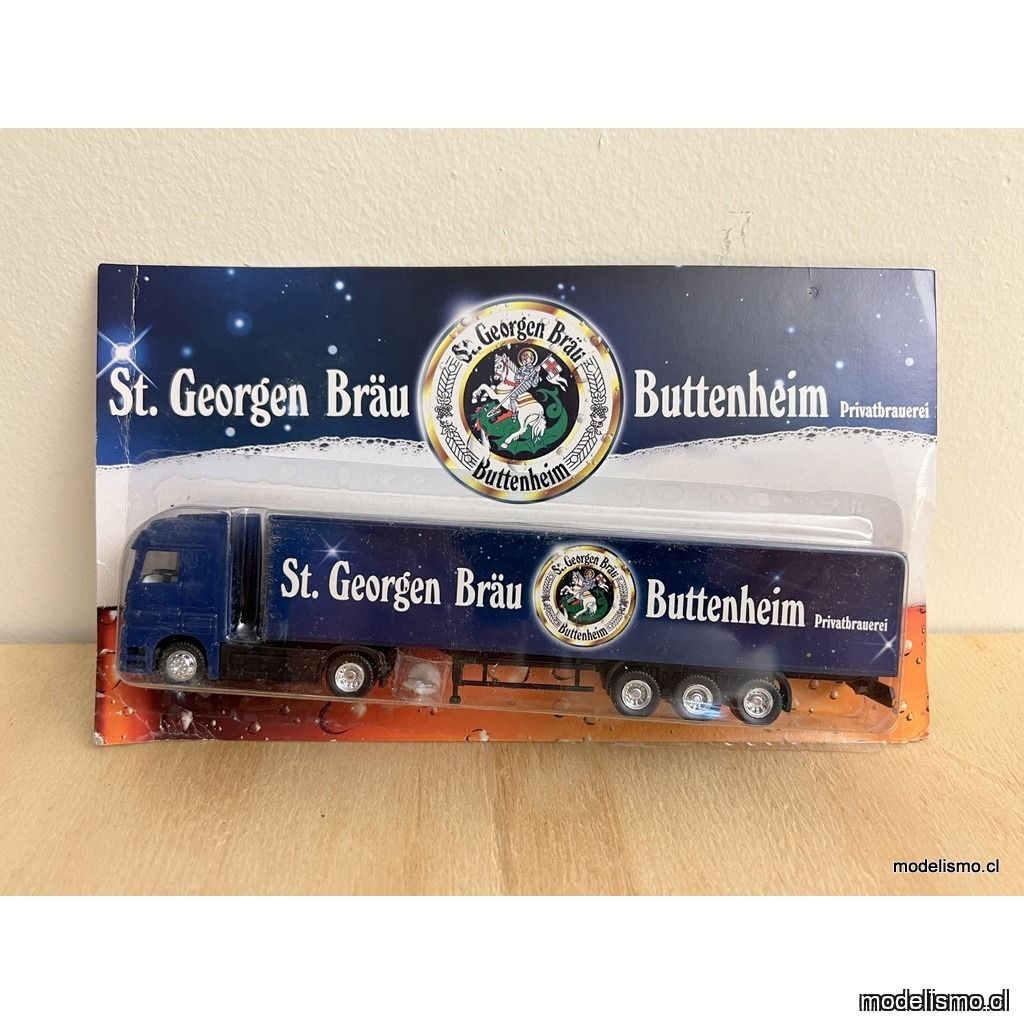 H0 1:87 Camión con remolque Mercedes Benz - St. Georgen Bräu Buttenheim H0 1:87 Camión con remolque Mercedes Benz - St. Georgen Bräu Buttenheim