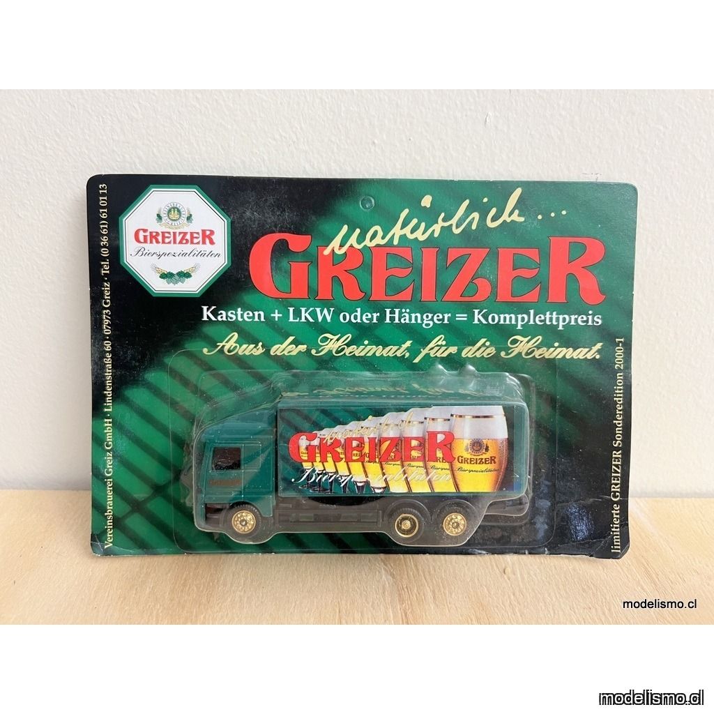 H0 1:87 Camión Mercedes Benz - natürlich Greizer Bierspezialitäten