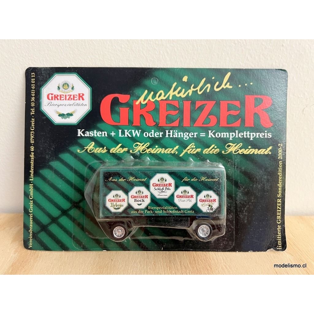 H0 1:87 remolque de dos ejes - Greizer