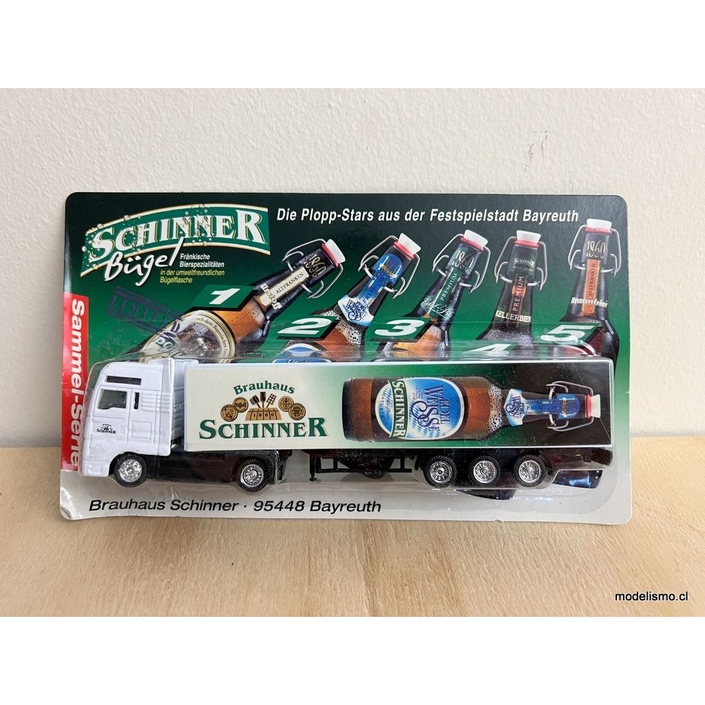 H0 1:87 Camión con remolque MAN - Schinner Bügel #2 H0 1:87 Camión con remolque MAN - Schinner Bügel #2