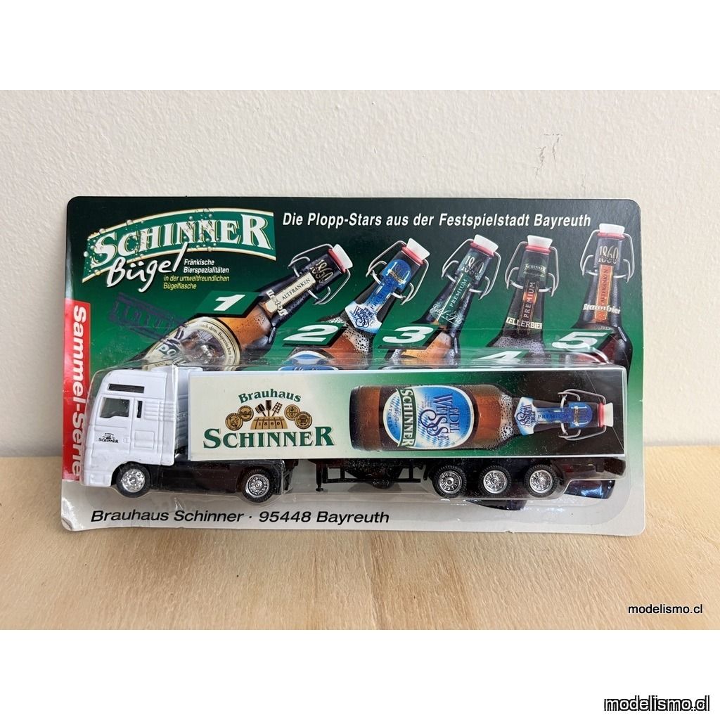 H0 1:87 Camión con remolque MAN - Schinner Bügel #2 H0 1:87 Camión con remolque MAN - Schinner Bügel #2