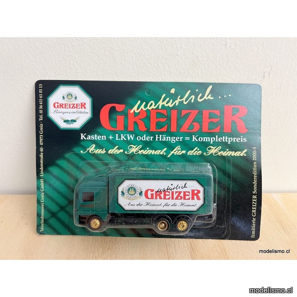 H0 1:87 Camión Mercedes Benz - natürlich Greizer H0 1:87 Camión Mercedes Benz - natürlich Greizer