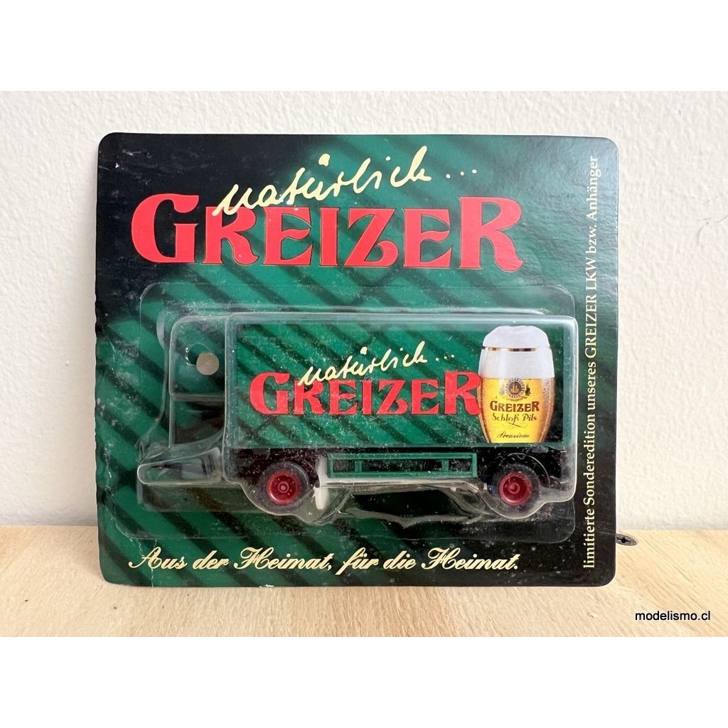 H0 1:87 remolque de dos ejes - natürlich Greizer H0 1:87 remolque de dos ejes - natürlich Greizer