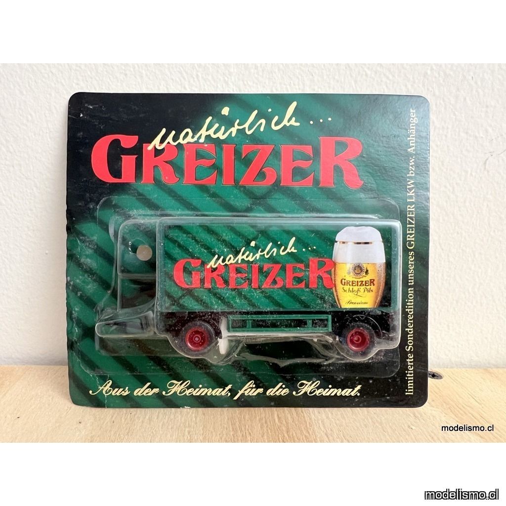H0 1:87 remolque de dos ejes - natürlich Greizer H0 1:87 remolque de dos ejes - natürlich Greizer