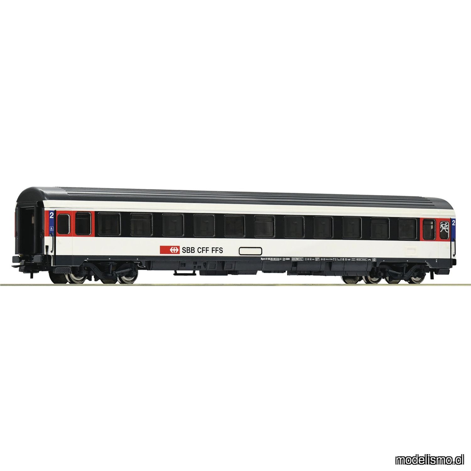 pre orderen Roco 54167 Coche de compartimientos Eurocity de 2a clase, SBB pre orderen Roco 54167 Coche de compartimientos Eurocity de 2a clase, SBB