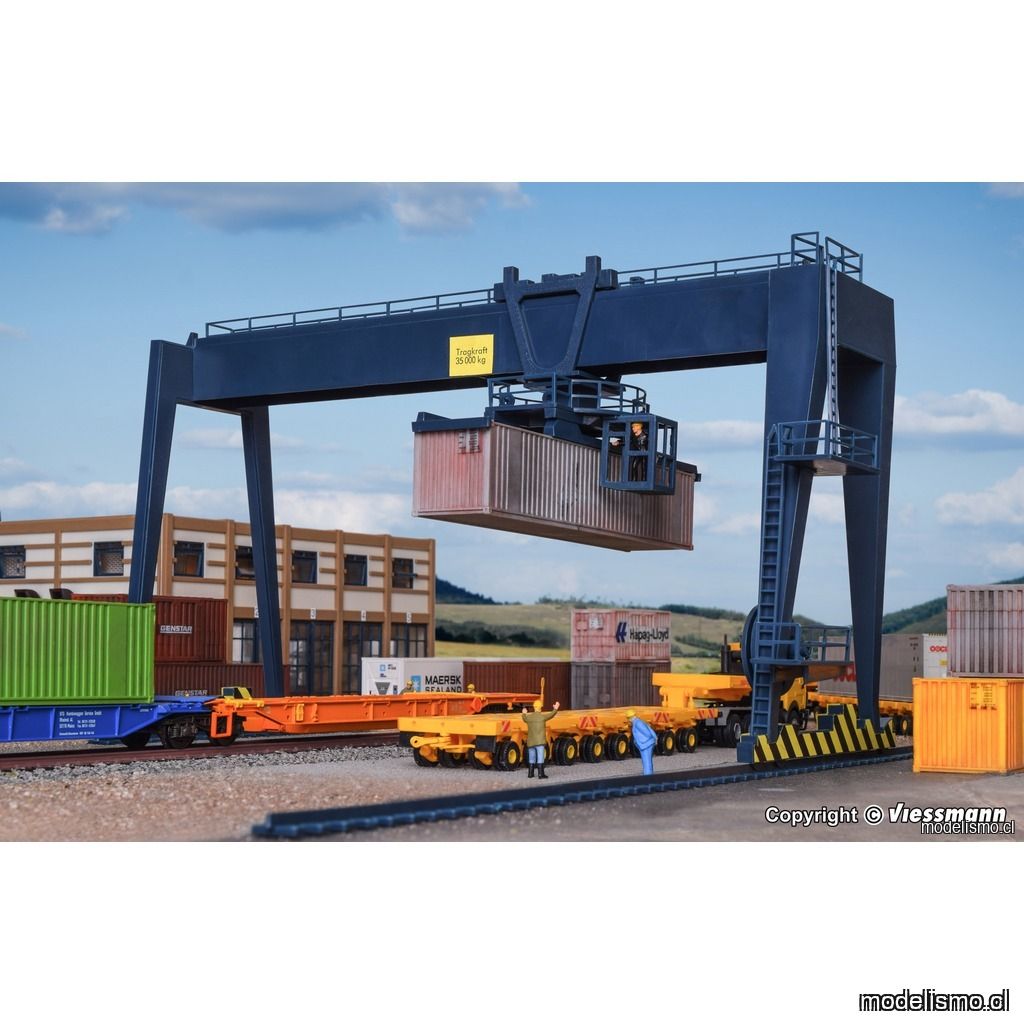 Vollmer 45624 H0 Grúa portacontenedores Vollmer 45624 H0 Grúa portacontenedores
