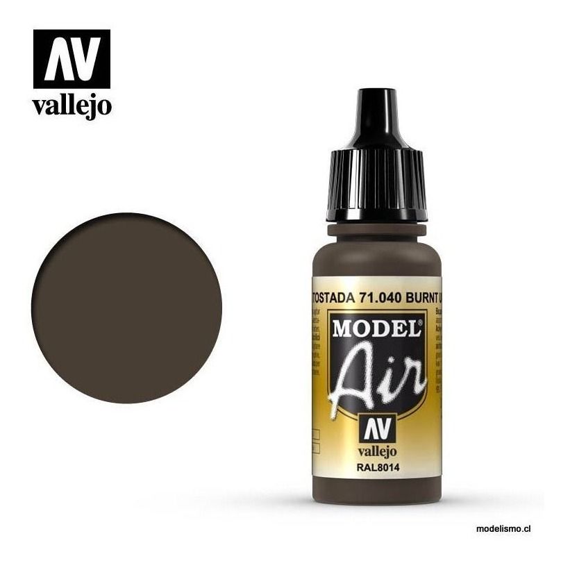 vallejo 71.040 Sombra Tostada 17ml vallejo 71.040 Sombra Tostada 17ml