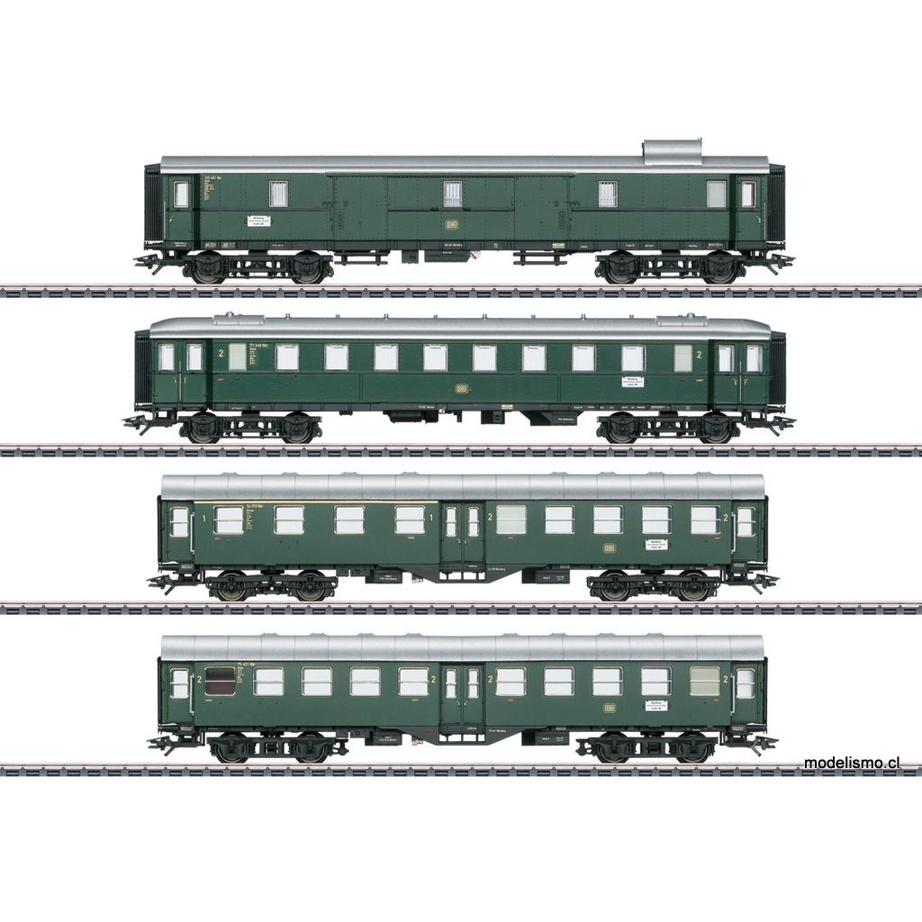 Märklin 41327 Set de coches de tren rápido del VT 92.5 - usado