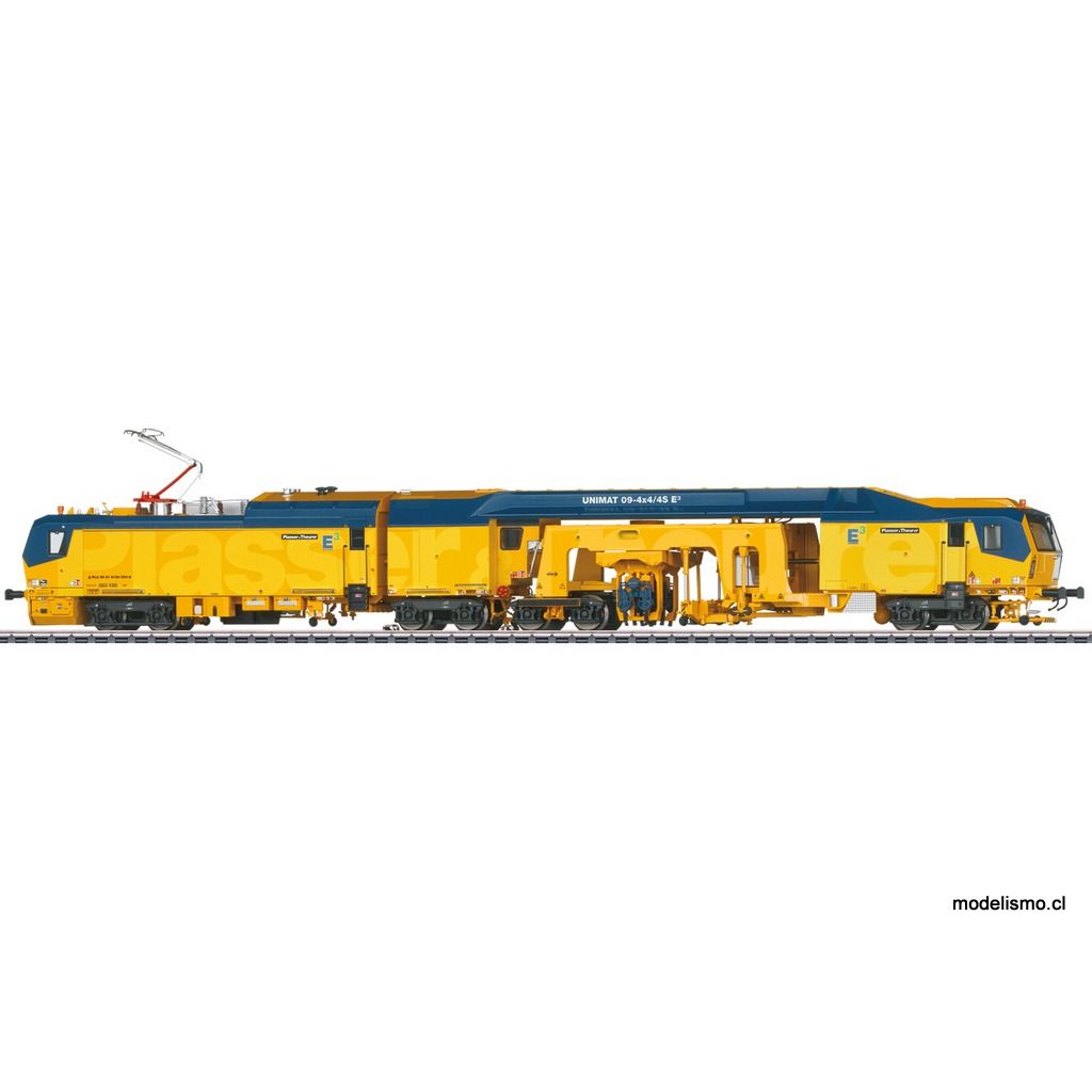Märklin 39935 Bateadora de vías Unimat 09-4x4/4S E3 - usado