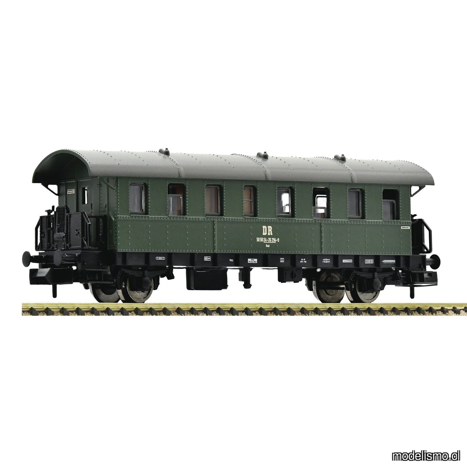 Fleischmann 6260002 Coche de pasajeros de 2a clase, DR Fleischmann 6260002 Coche de pasajeros de 2a clase, DR