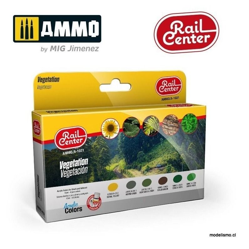 AMMO.R-1021 Rail Center - Vegetación AMMO.R-1021 Rail Center - Vegetación
