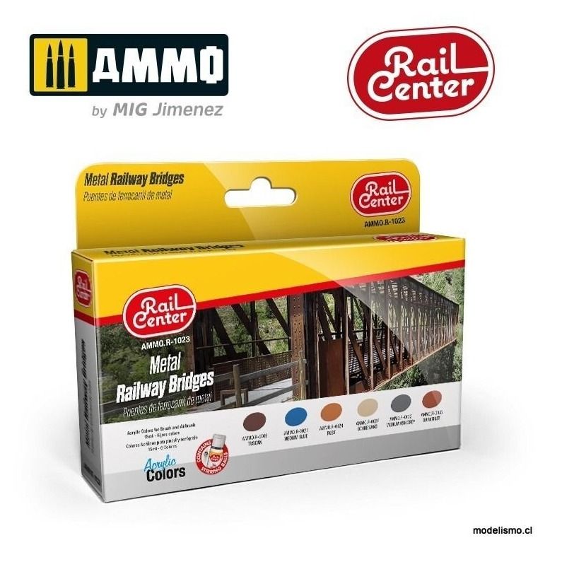 AMMO.R-1023 Rail Center - Puentes de Ferrocarril de Metal