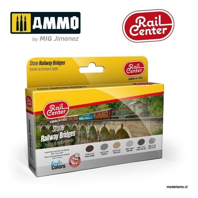 AMMO.R-1022 Rail Center - Puentes de Ferrocarril de Piedra AMMO.R-1022 Rail Center - Puentes de Ferrocarril de Piedra